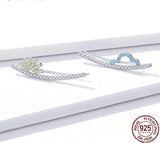 Cloud and Sun Earrings 