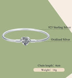 Tree of Life Heart Clasp Bracelet.