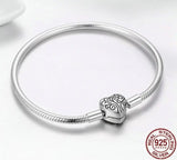 Tree of Life Heart Clasp Bracelet.