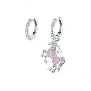 Pink Fancy Licorne Earrings 