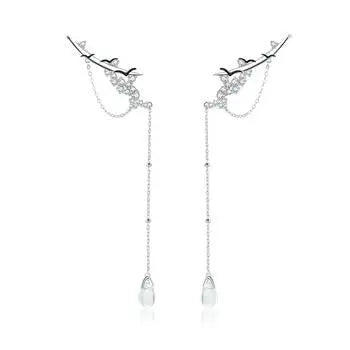 Stud Landscape Painting Earrings 