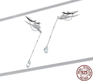 Stud Landscape Painting Earrings 