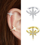 sterling silver clip earrings.