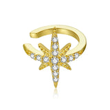 sterling silver clip earrings.