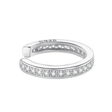 sterling silver clip earrings.